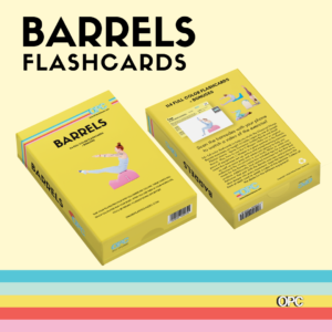 Pilates Barrels Flashcards by Lesley Logan - Deck of 114+ Study Cards